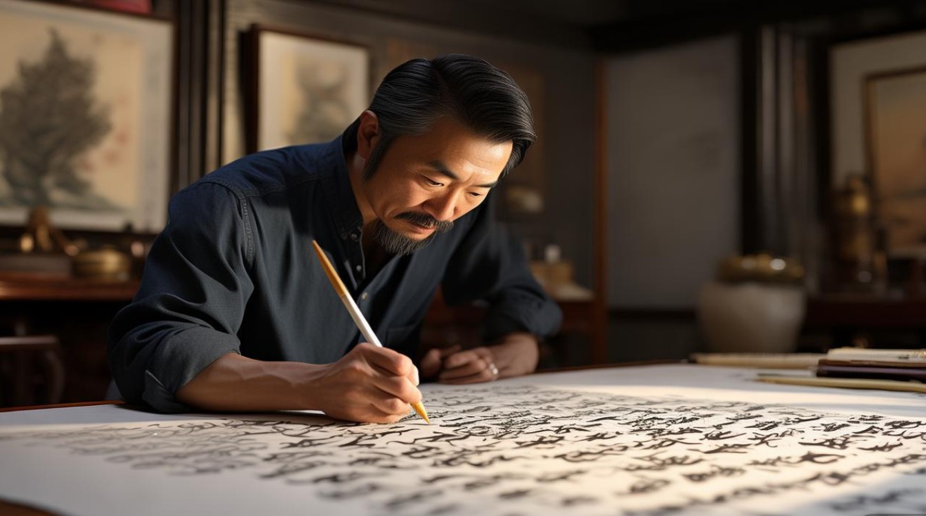 李坚书画家