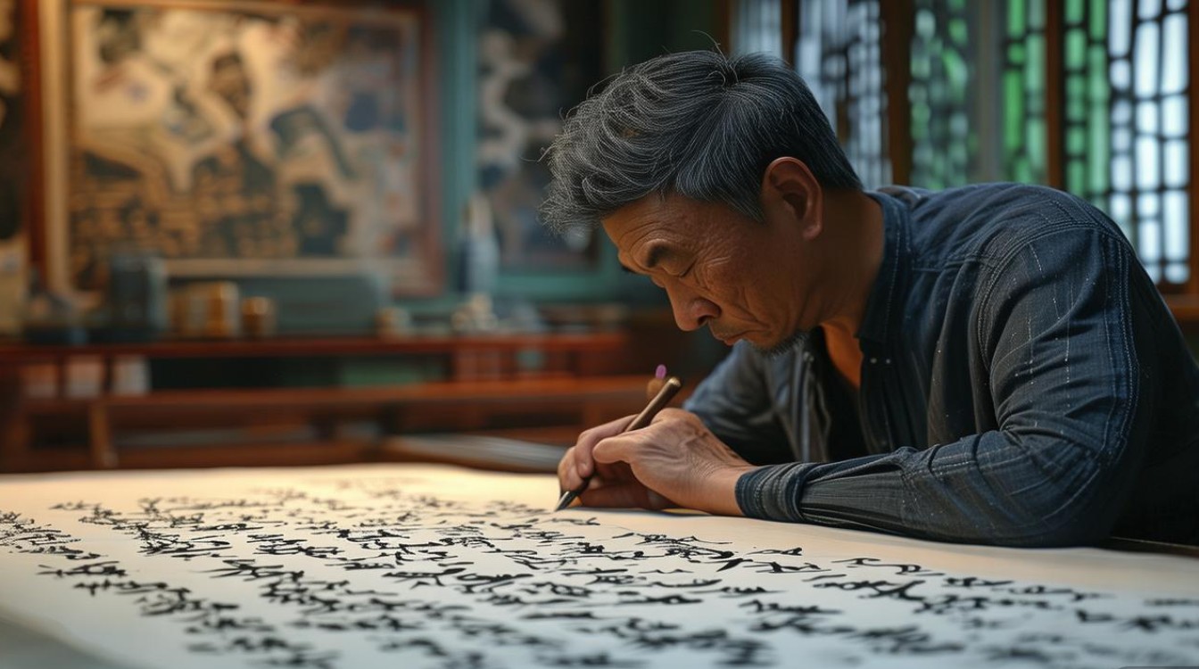 李坚书画家