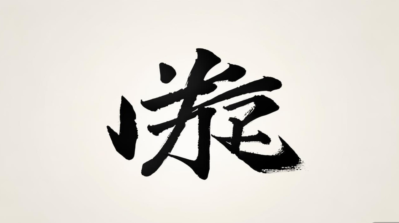 橘字书法