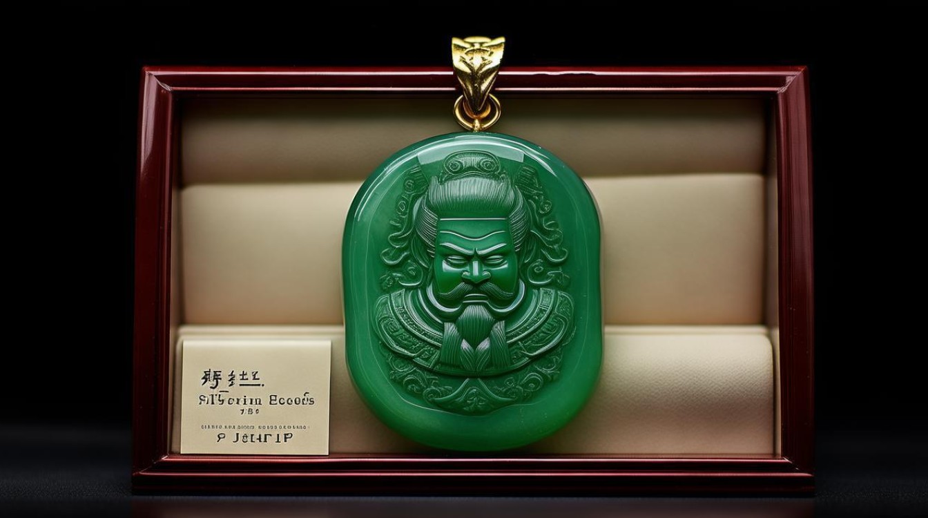 翡翠关公吊坠价格