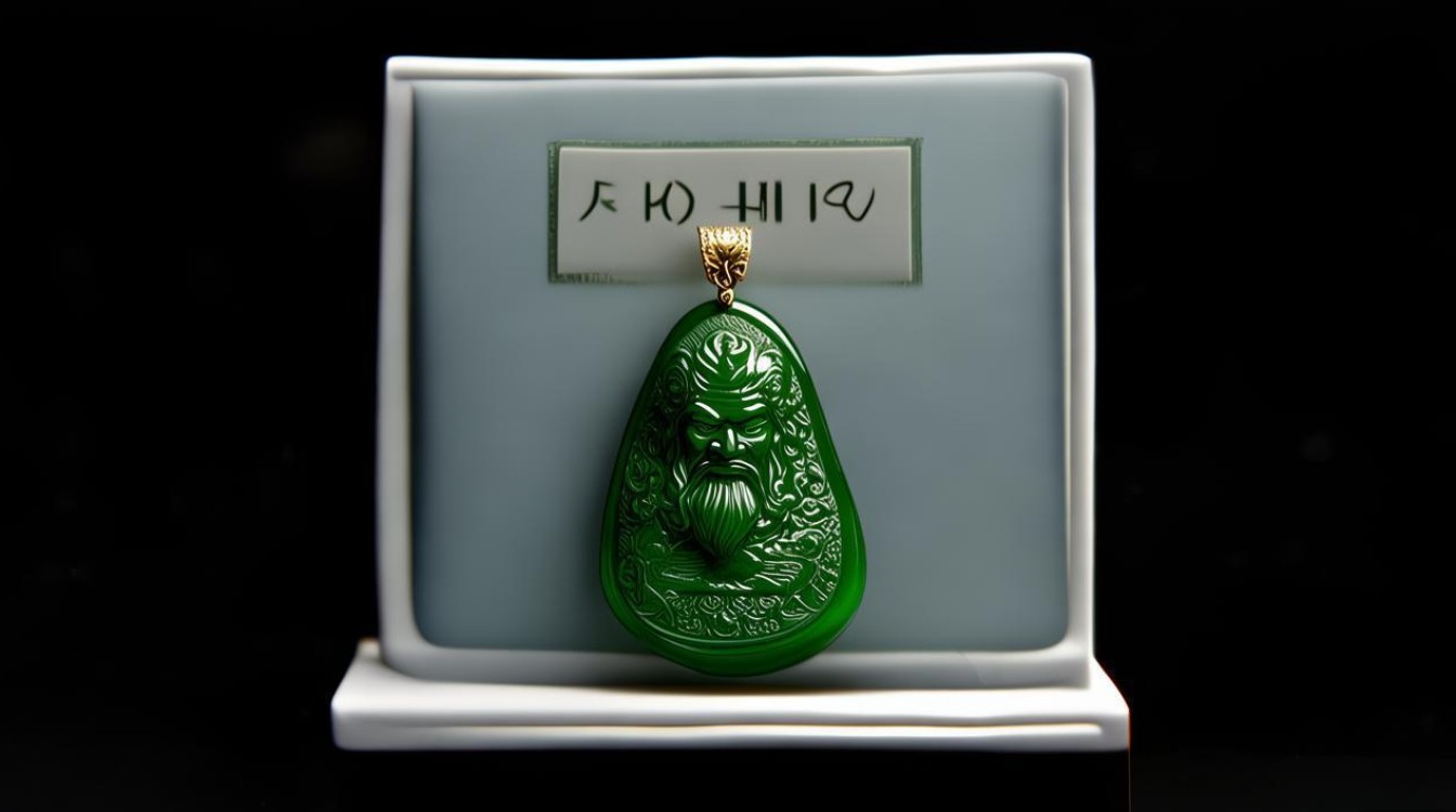 翡翠关公吊坠价格
