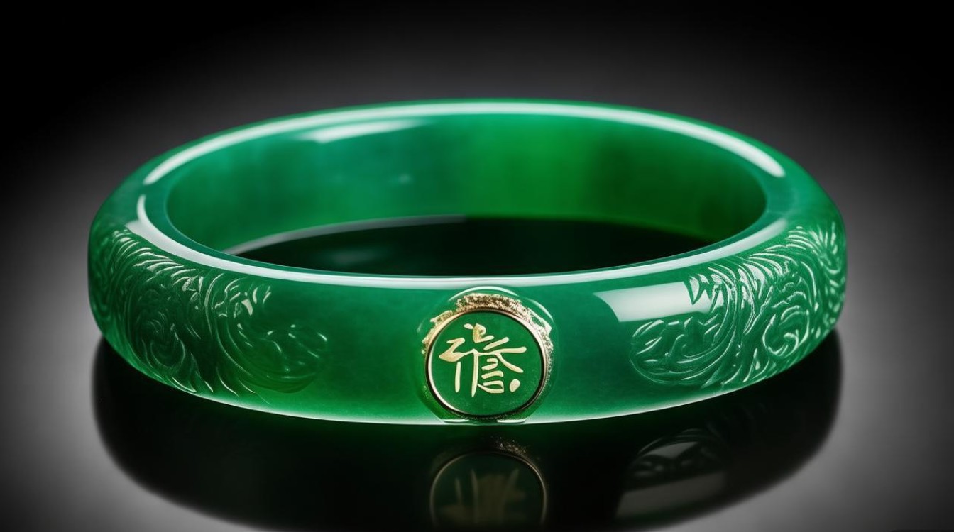 金大福 翡翠手镯