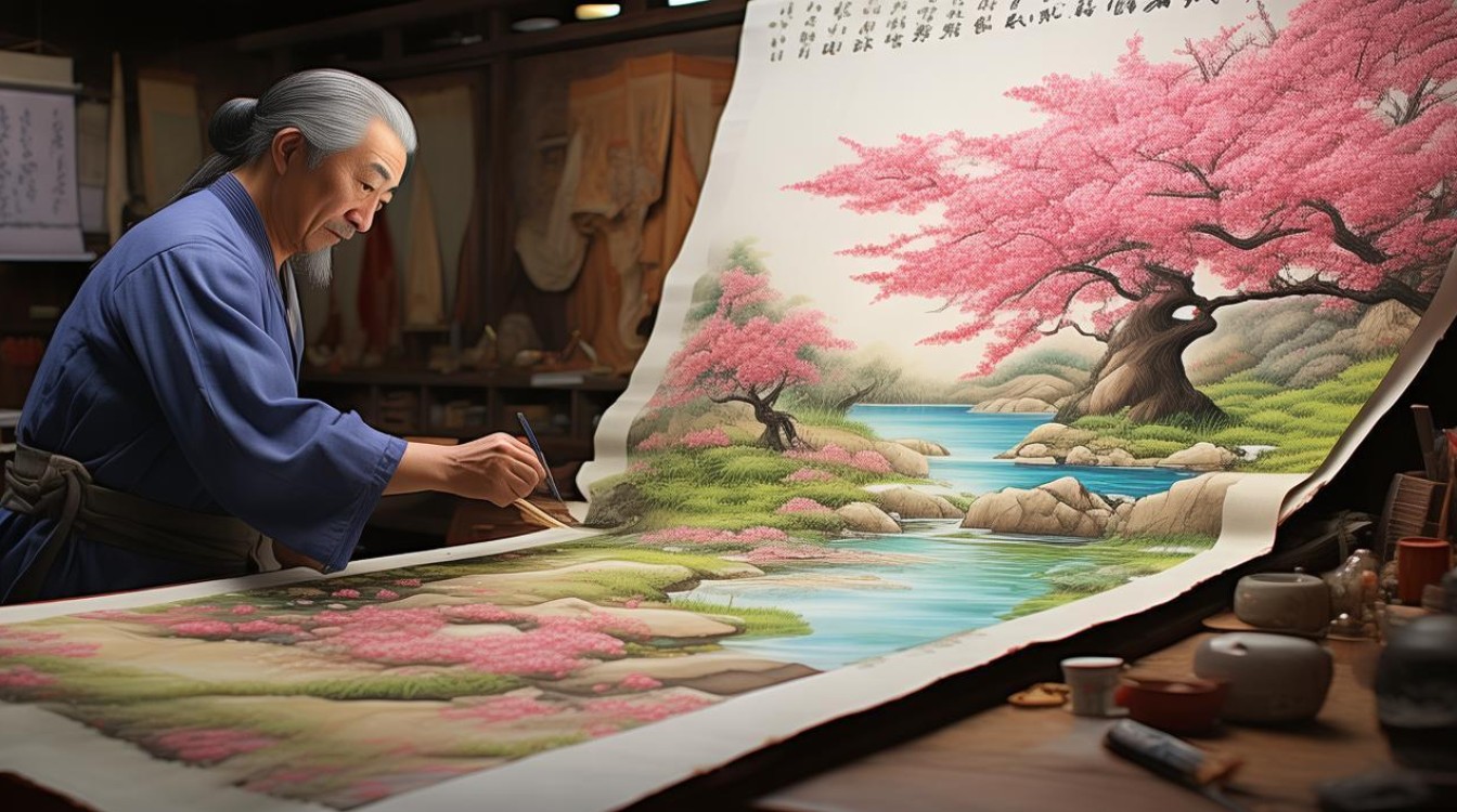 书画家春是