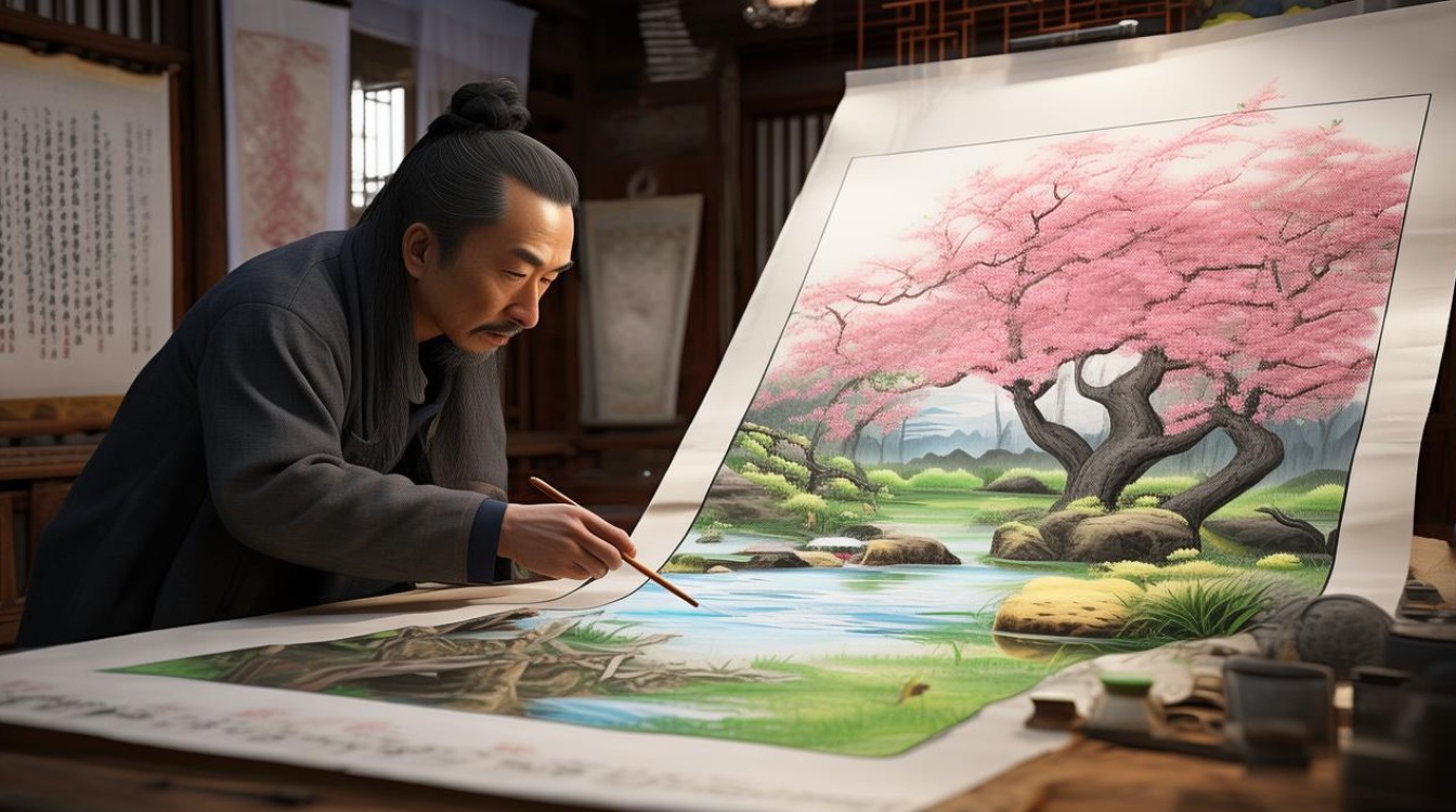 书画家春是