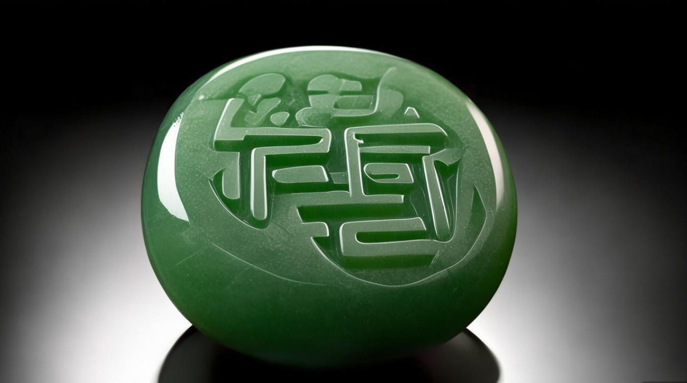翡翠八卦牌