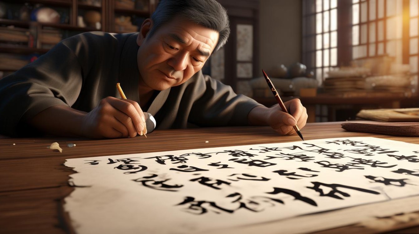 龙勤书法