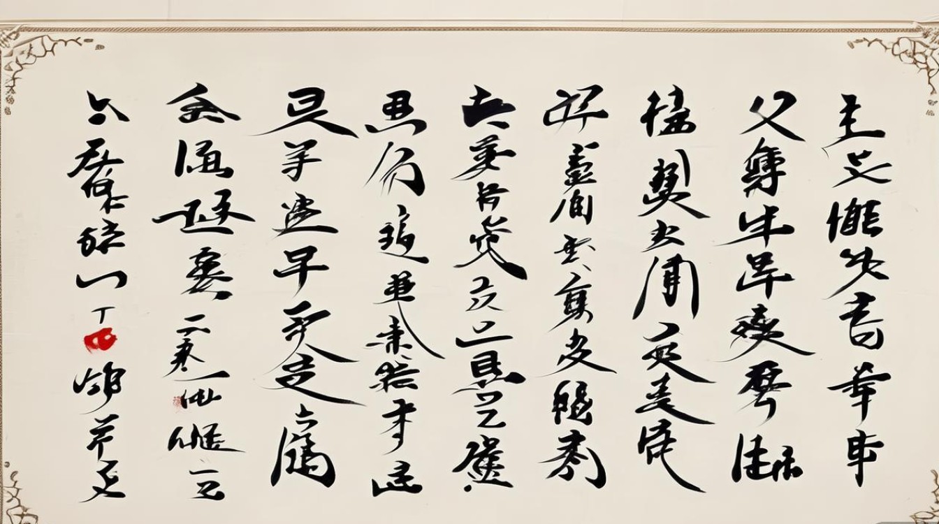 严明星书法