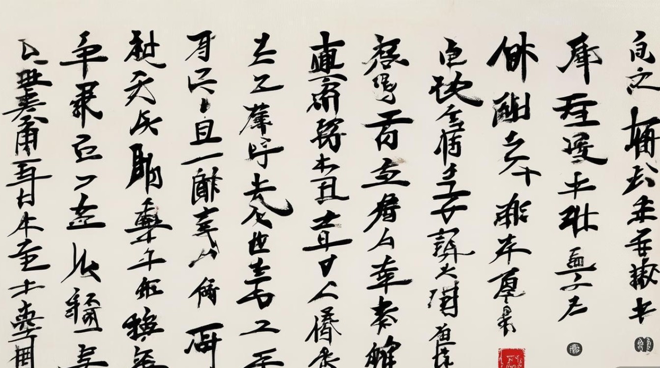 严明星书法