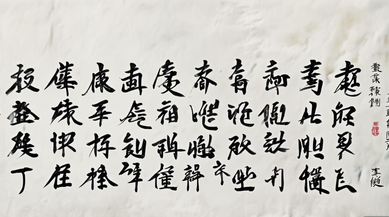 严明星书法