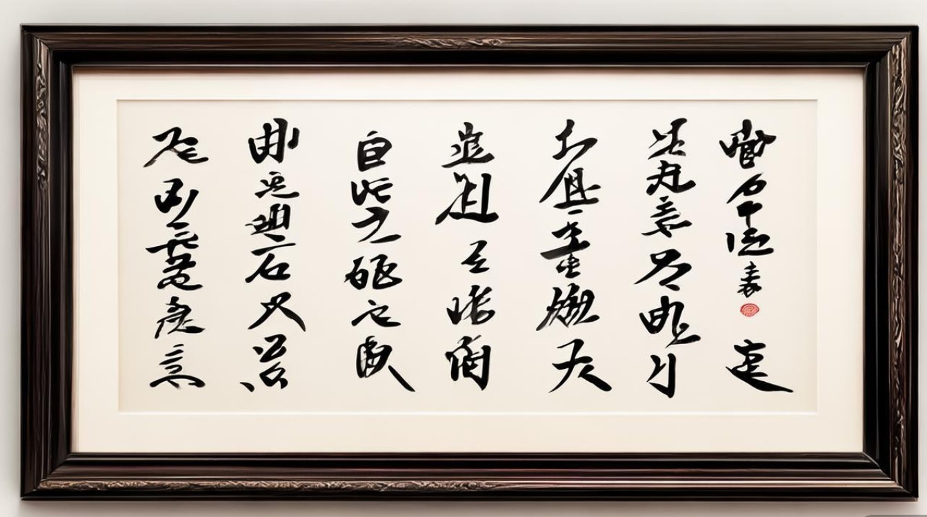 书法字装框