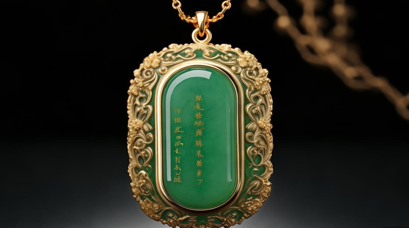 金镶玉翡翠的寓意