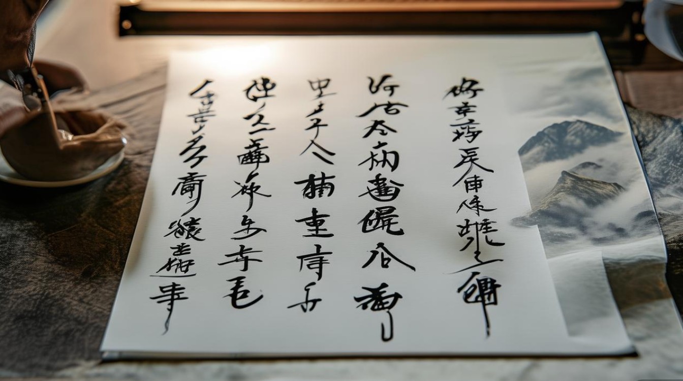 书法瘦山