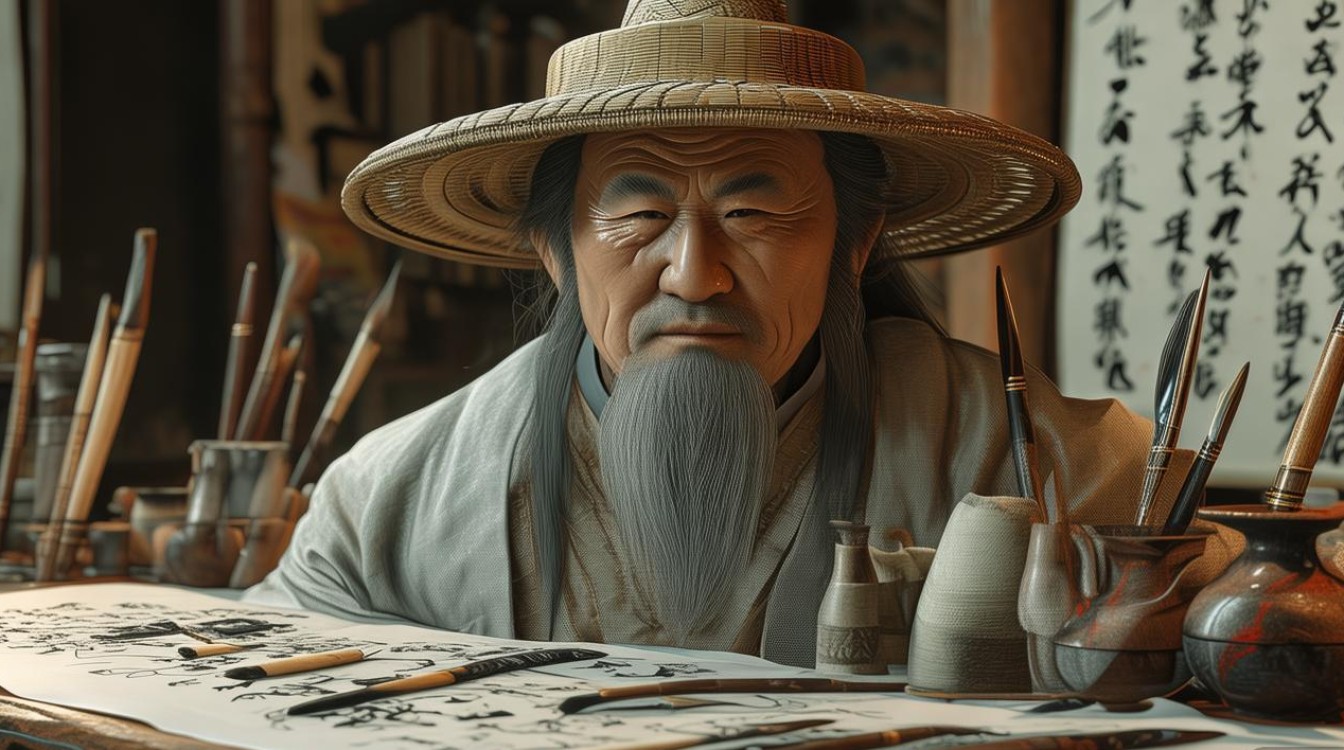 纪X书画家