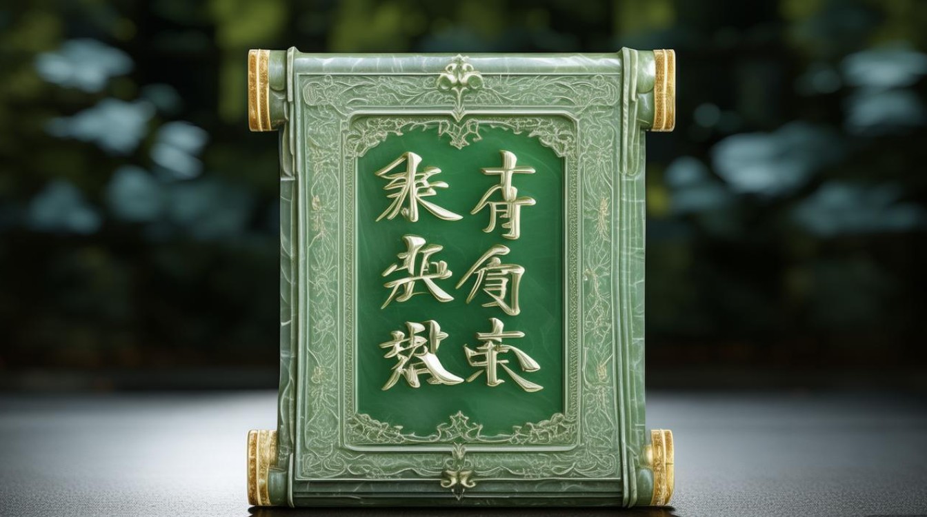 翡翠六字真言图片