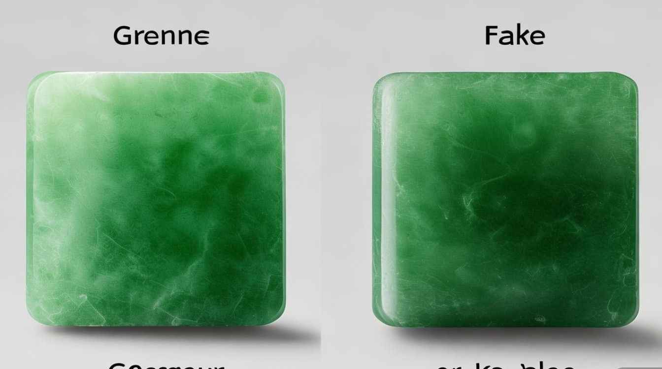 绿翡翠的真假区别
