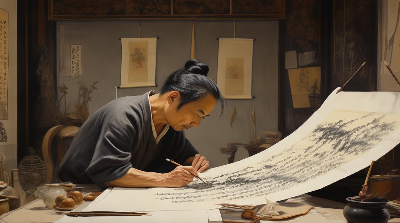 国画家松涛
