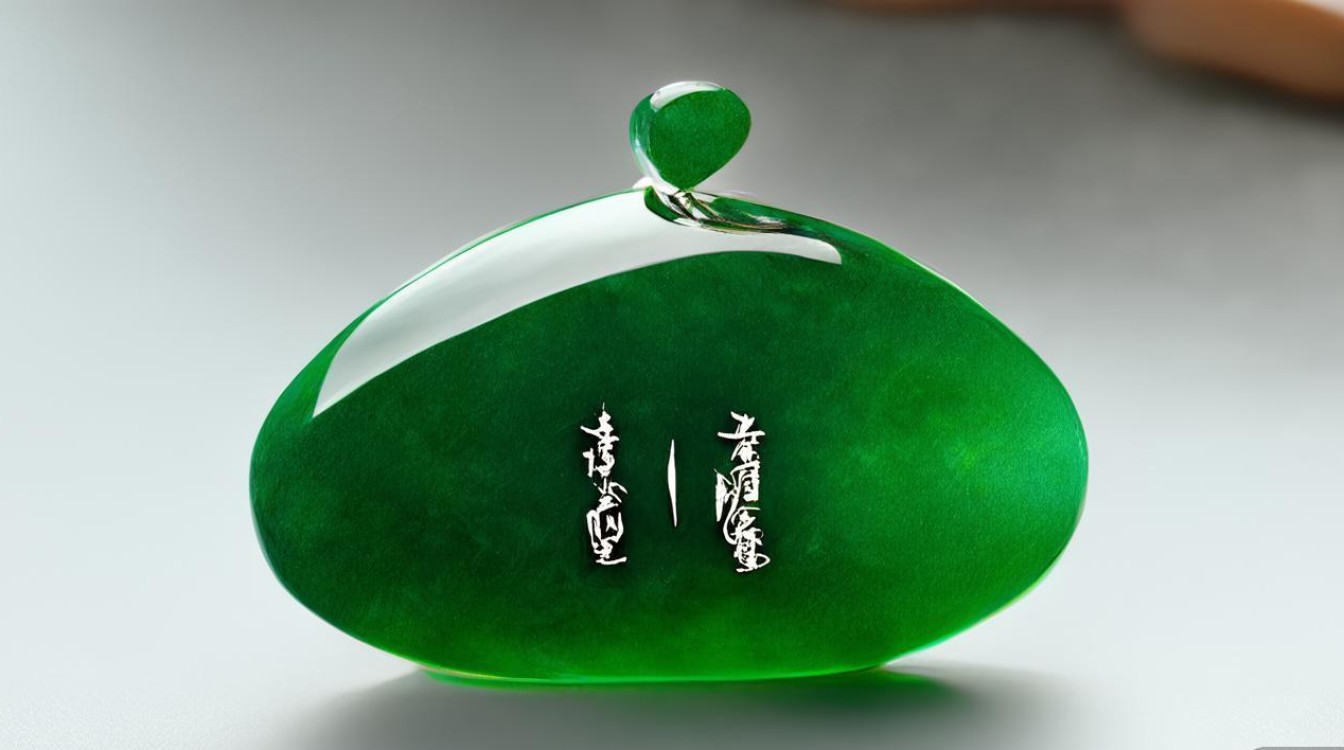 冰糯翡翠挂件图片