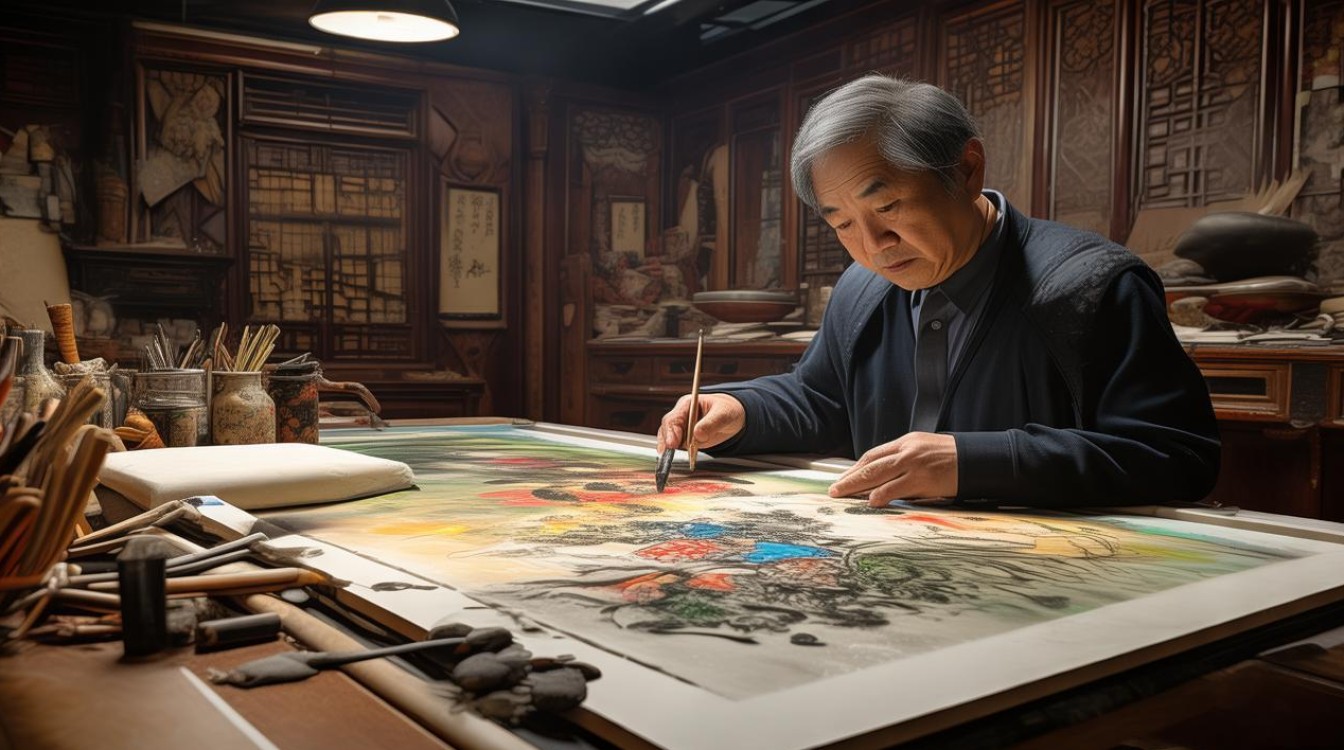 书画家杨画