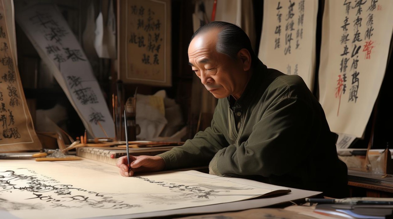 一平书画家