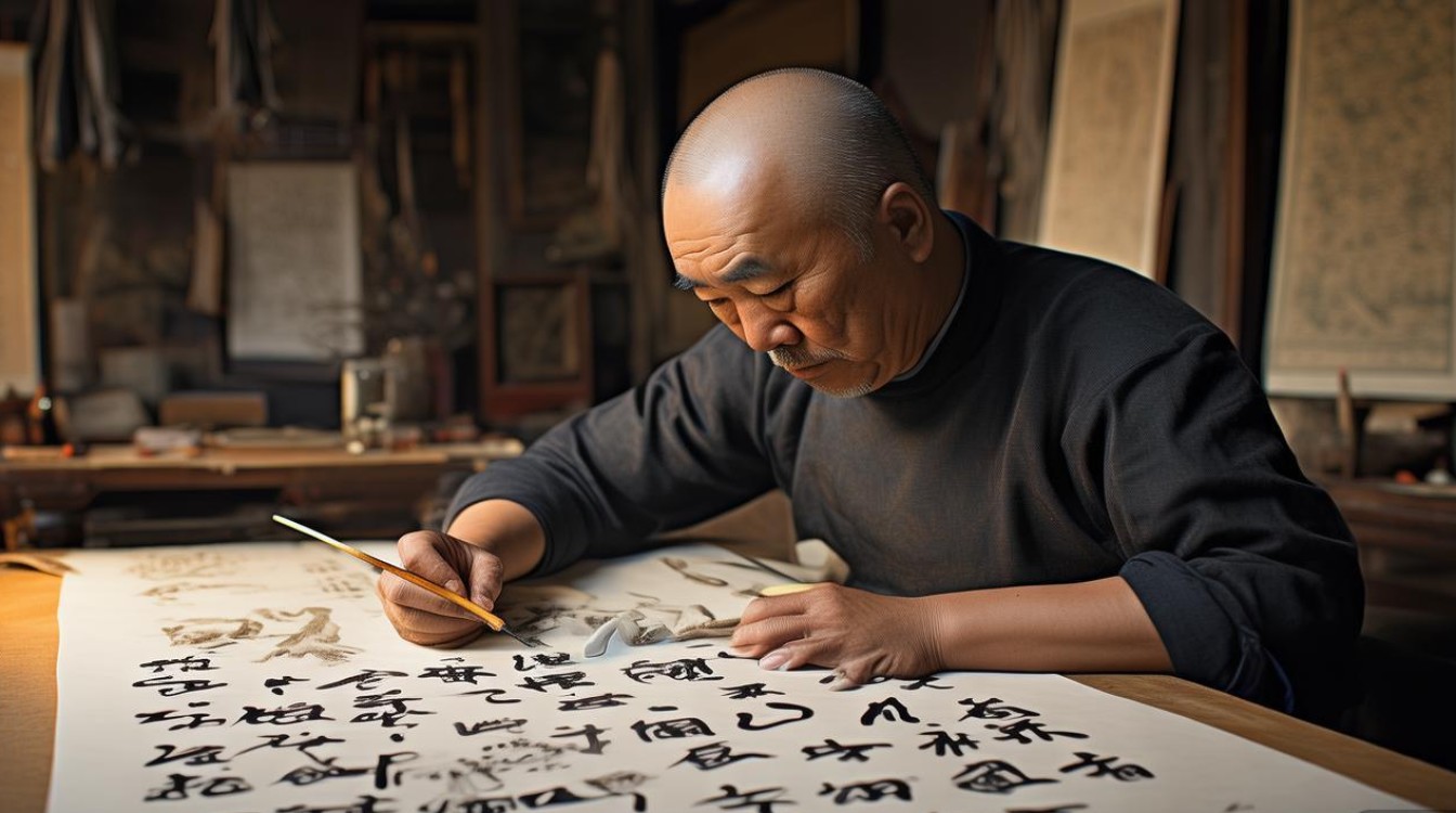 一平书画家