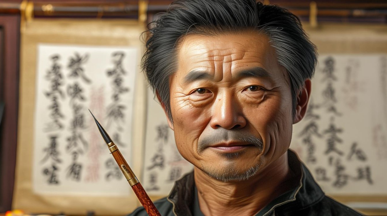 书画家冯万