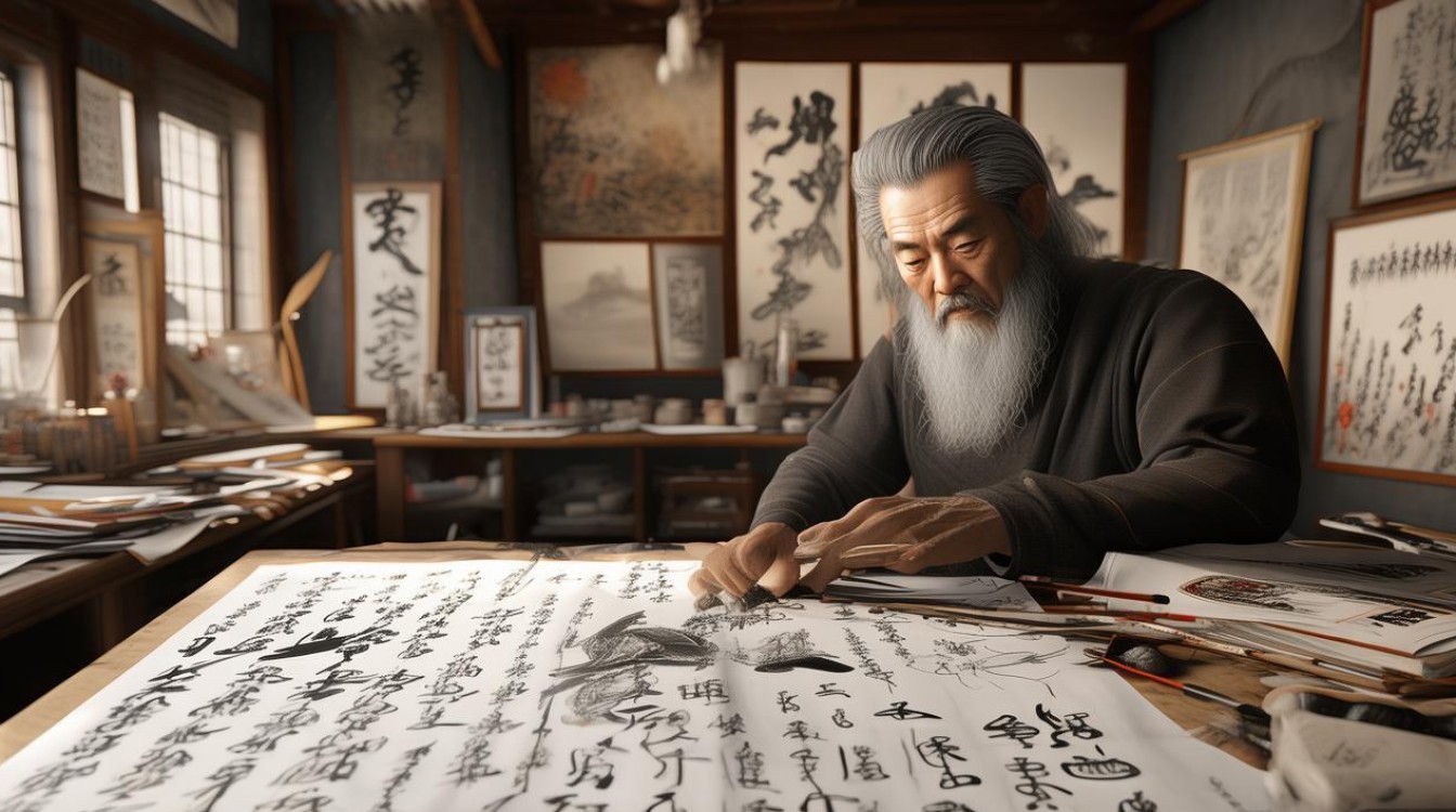 兰荣书画家