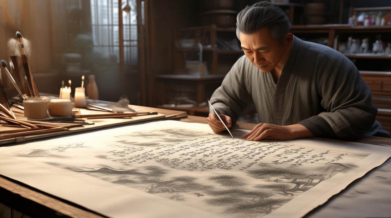 于圣书画家