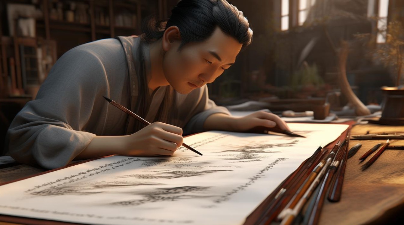 于圣书画家