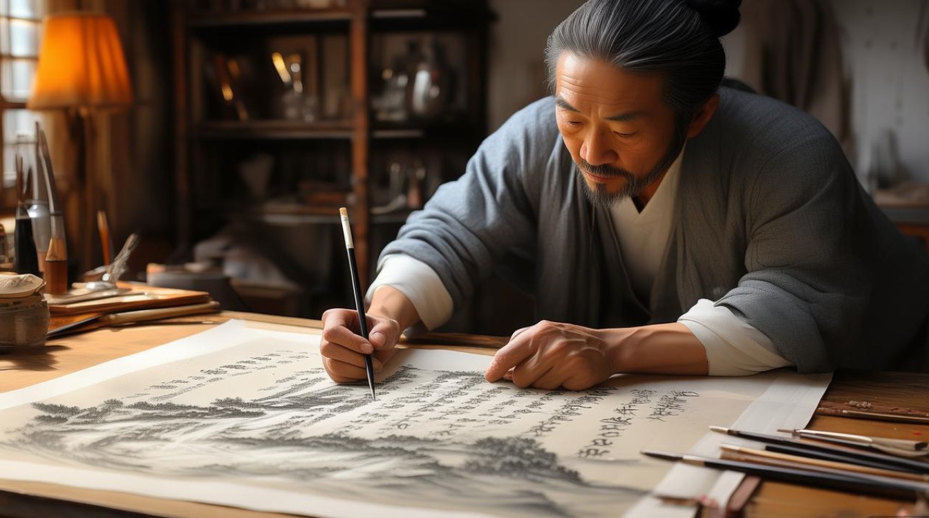 于圣书画家