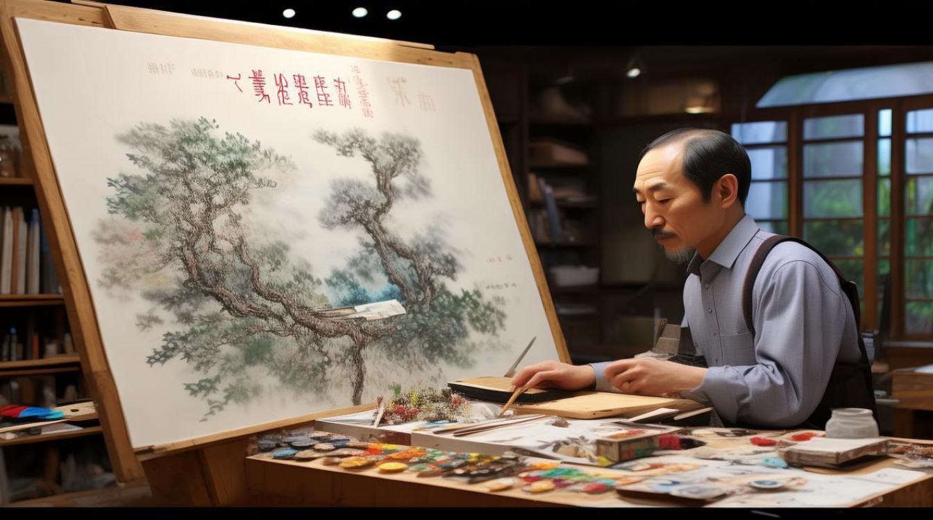 镇芳书画家
