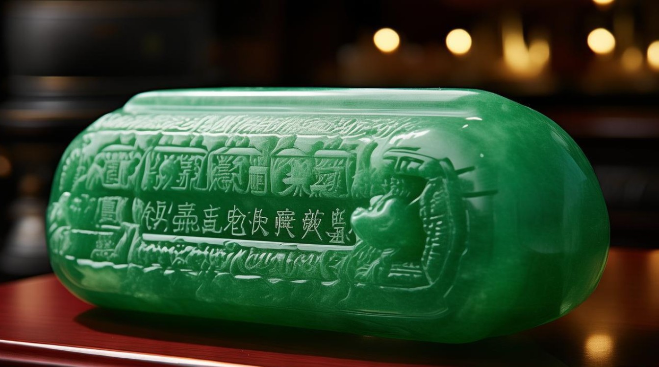 翡翠机雕的价格