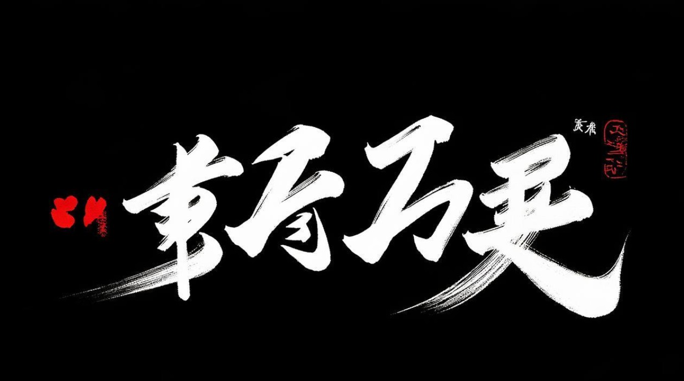 腾飞字书法