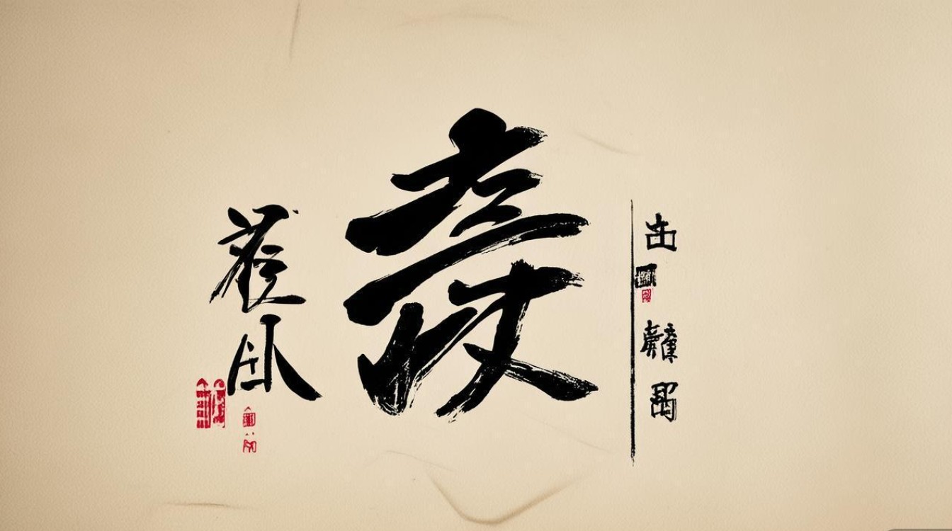 遐字书法