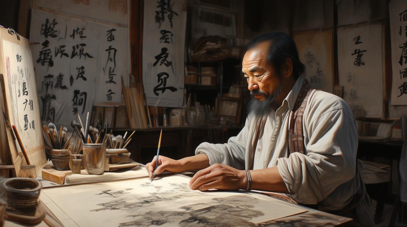 江西画家向时