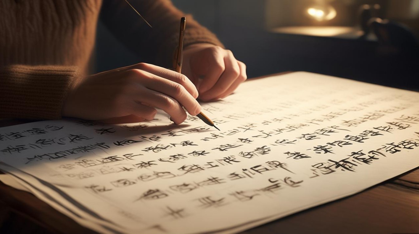 回忆字书法