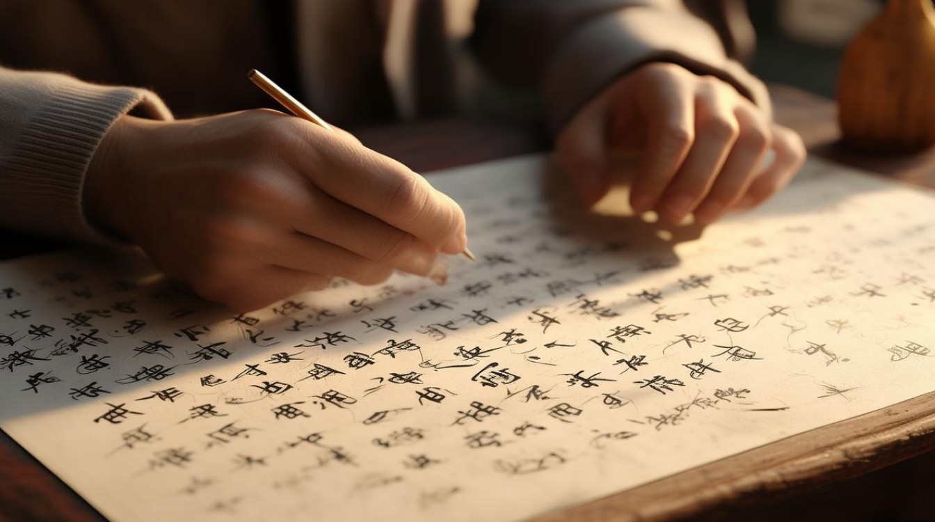 回忆字书法