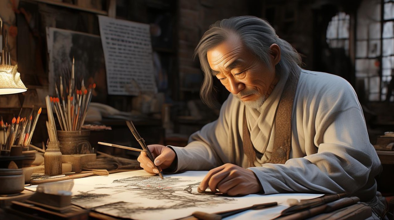 画家陈半丁生平