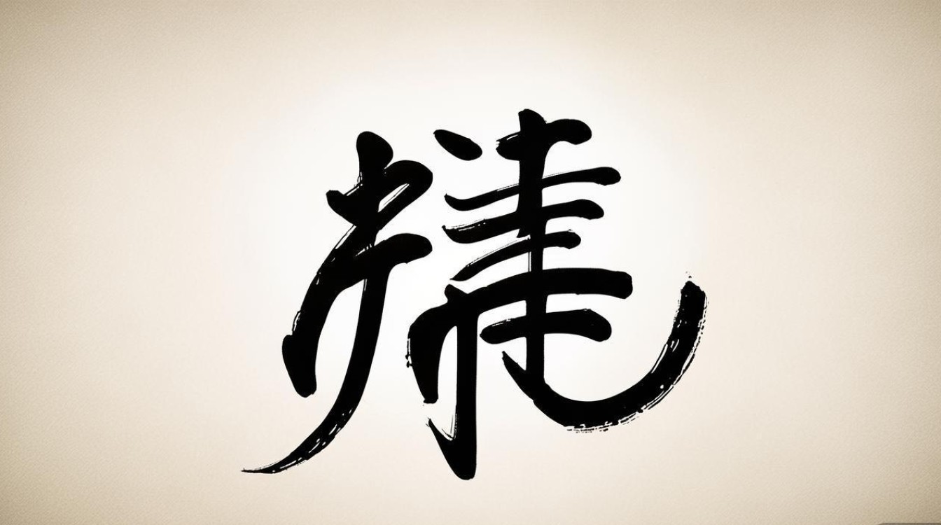 卜字书法