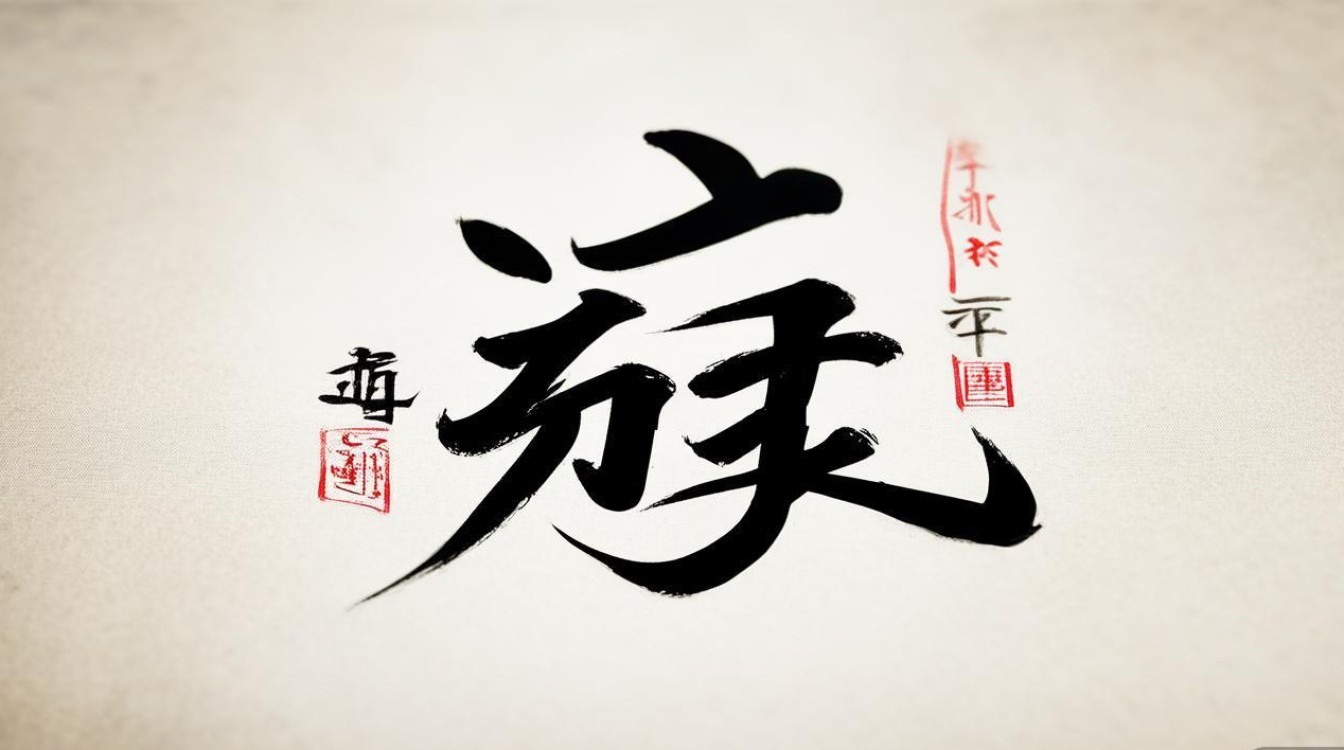 卜字书法