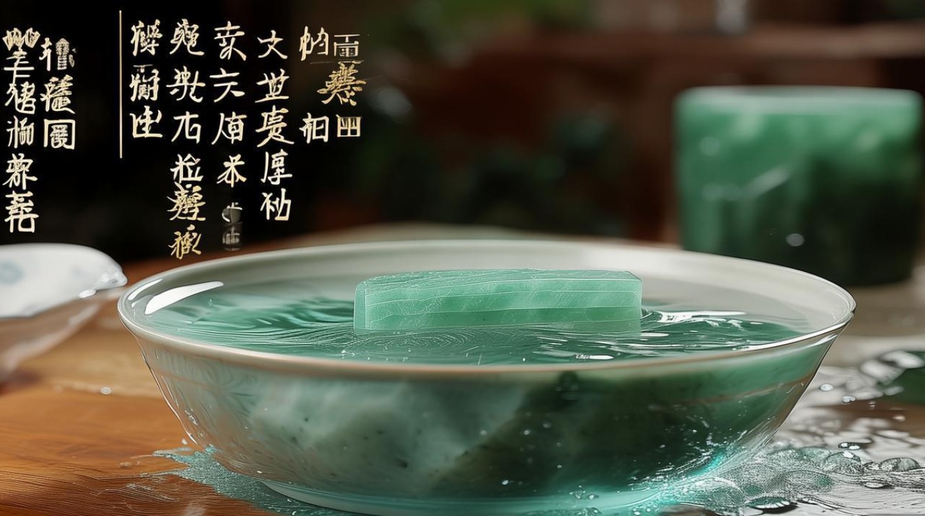 翡翠怎么用水泡