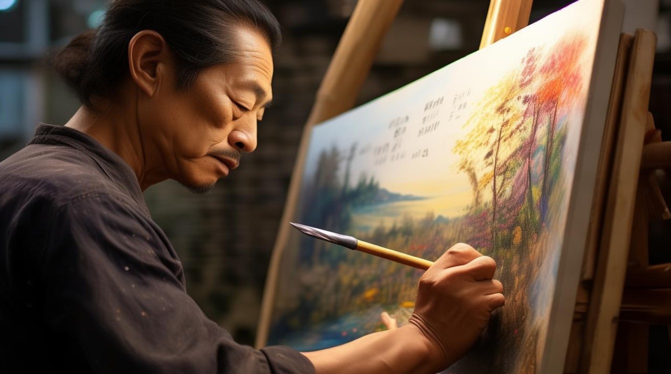 李勤油画家