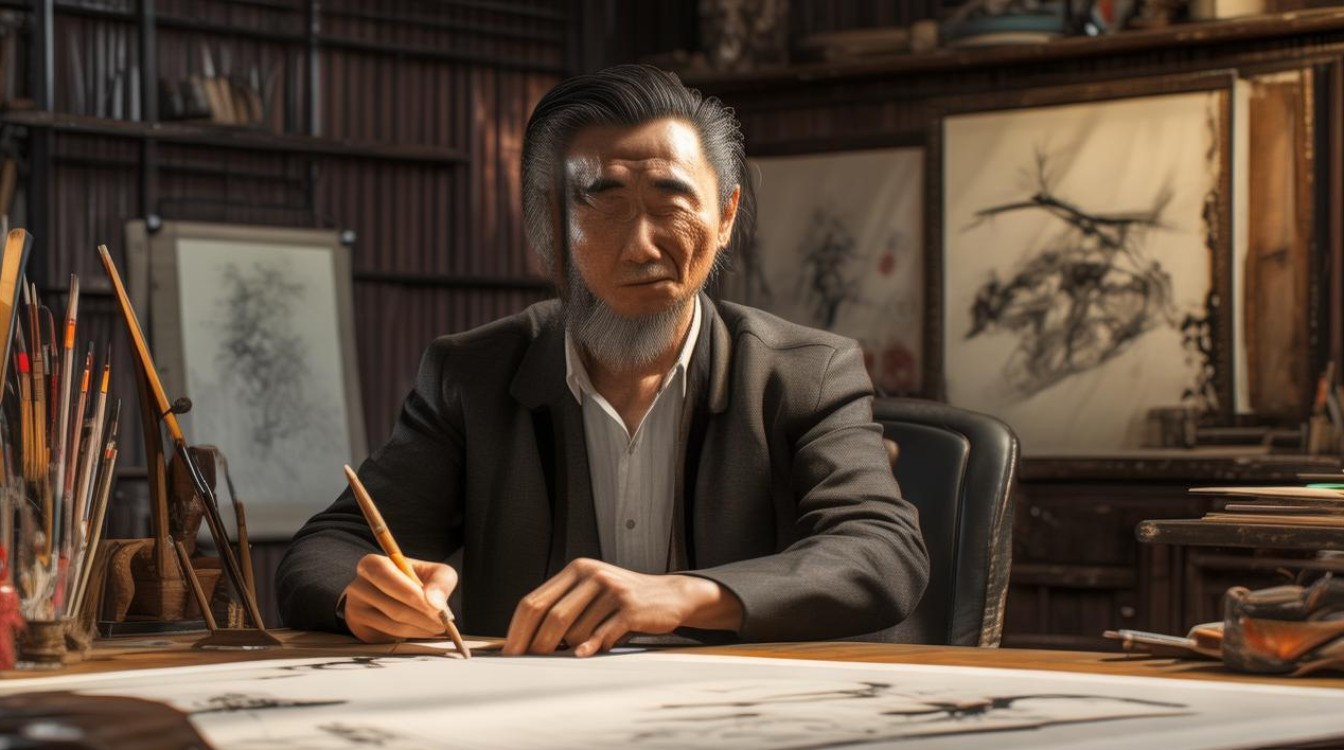 黄斌书画家