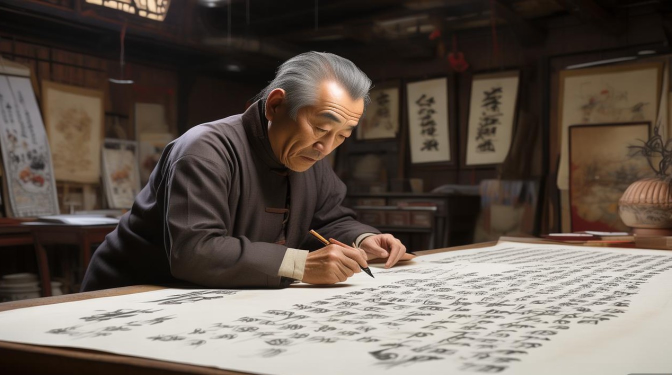书画家锦龙