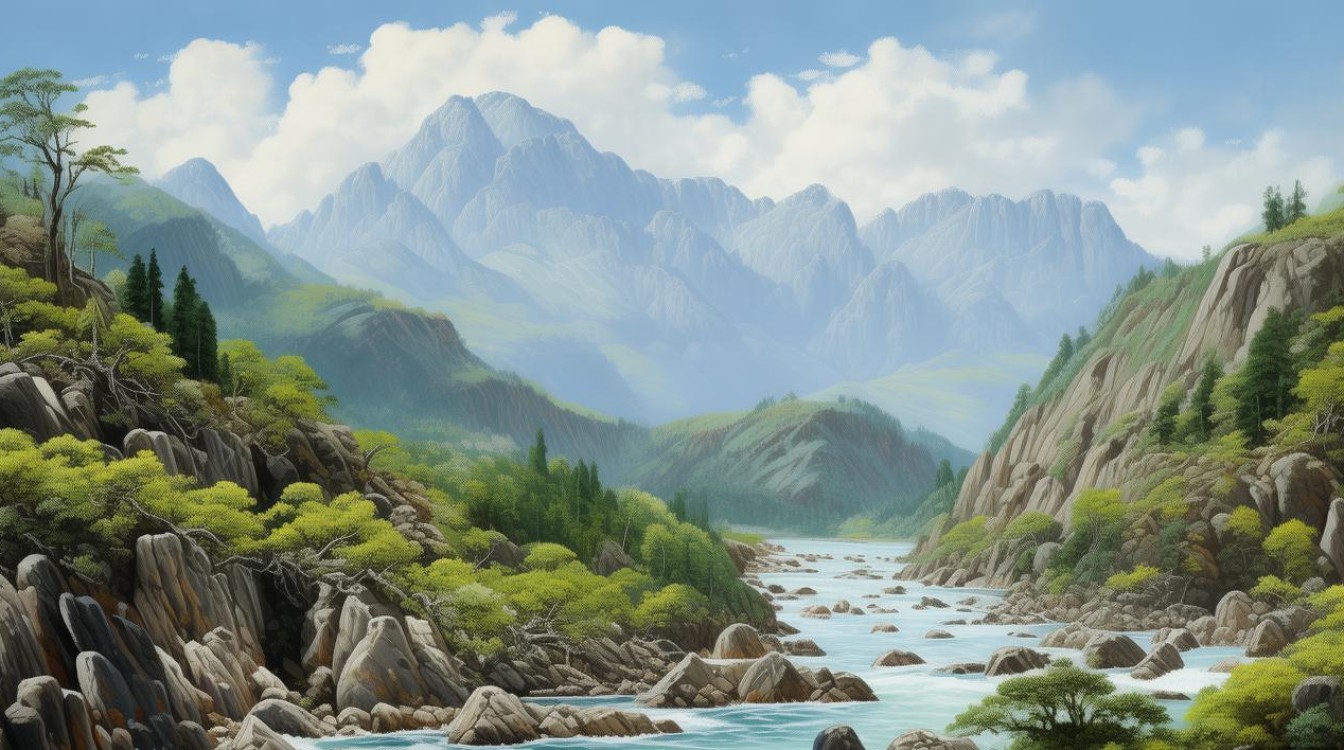 山水画家晓晨