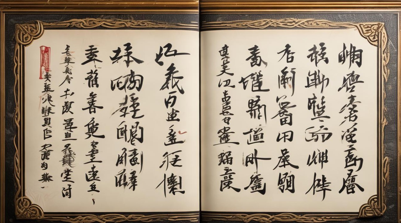 书法册页装裱