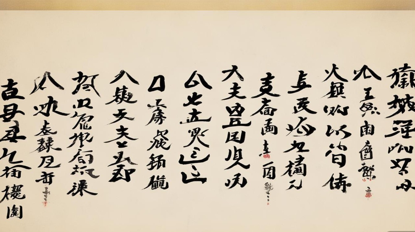 墨子篇书法