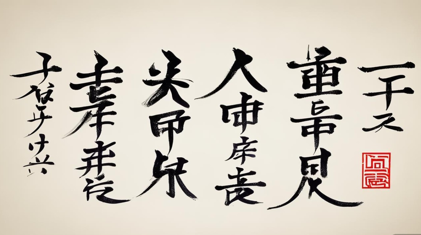 隶书祝寿书法
