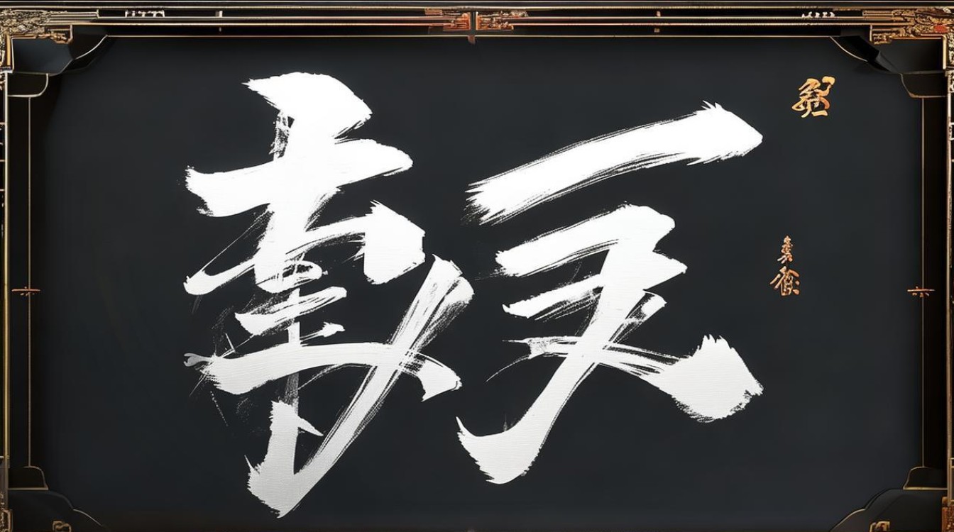 永垂不朽书法