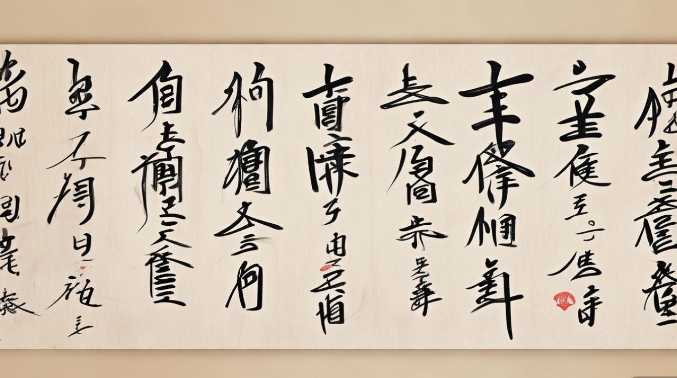 书法颜体度