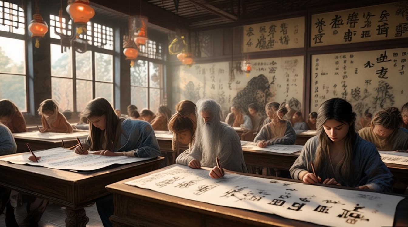 神龙书法班